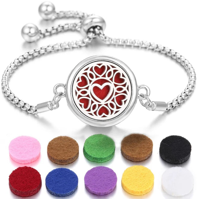 Pulseira em aço inoxidável