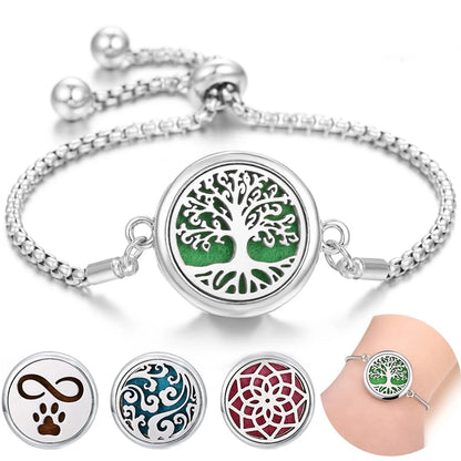Pulseira em aço inoxidável